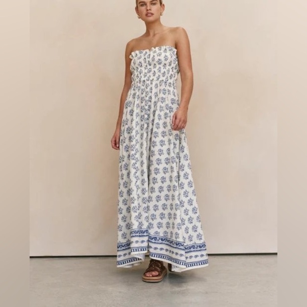 VRG GRL Amaliah Midi Dress Trousseau